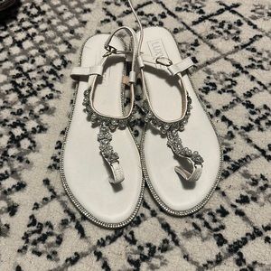 Lightly worn sandals